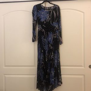 Black Free People maxi dress.